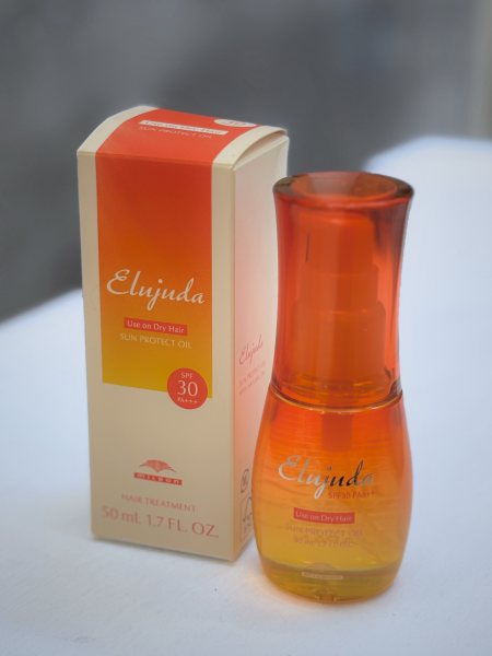Milbon Elujuda Sun Protect Oil SPF30 / PA+++ 50mL〈Hair Treatment/Scalp Sunscreen〉